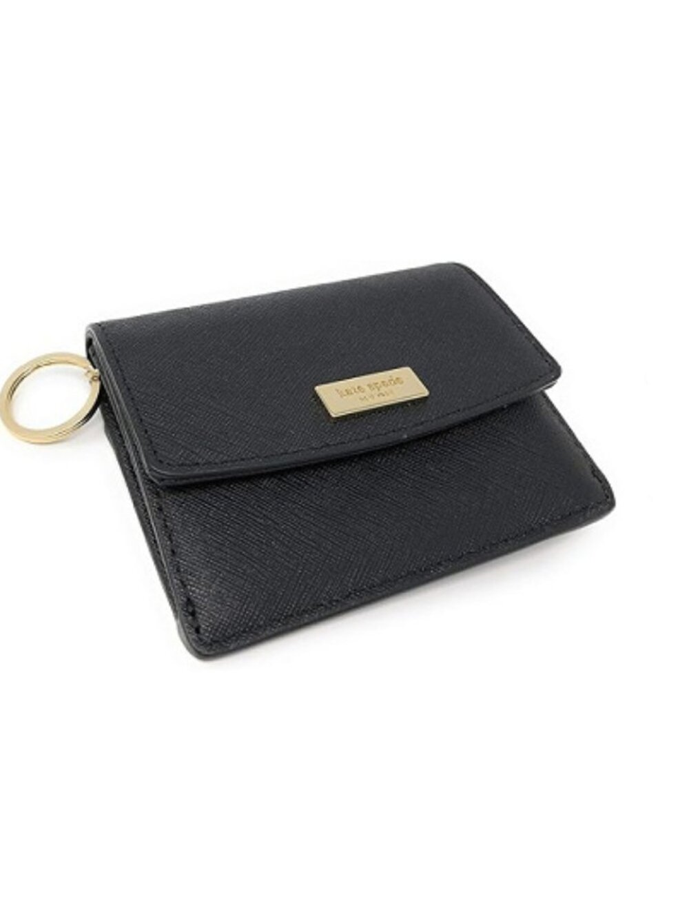 NWOT Kate Spade New York Petty Laurel Way Mini Wallet Black